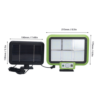 Solar Light Rotatable Panels Rechargeable Battery Motion Sensor Function Waterproof Lighting Device for Yards V1294-YM0523-3119210270811
