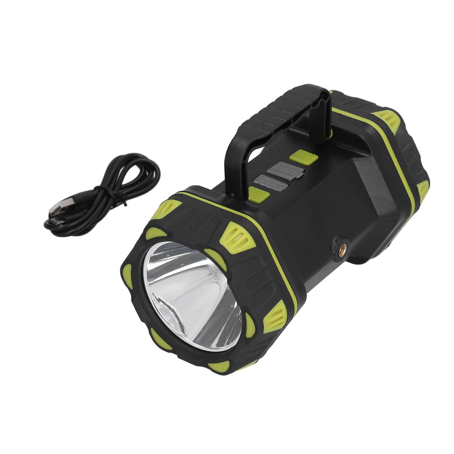 Handheld Flashlight 8 Gears Modes Adjustable Waterproof Rechargeable LED Flashlight with USB Cable for V1294-YM0523-3119210271111