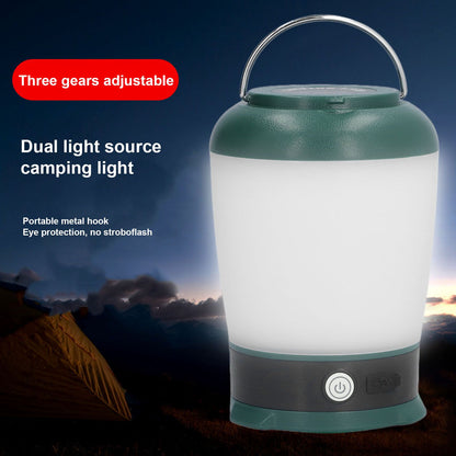 Camping Lantern LED White Warm Light 3 Adjutable Modes Long Battery Life LED Lantern for Outdoor Camping V1294-YM0523-3119210271911