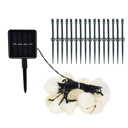Solar Light String Waterproof Outdoor Garden Landscape Light 20LEDs 8 Lighting ModesColorful Light V1294-YM0523-3119210272112