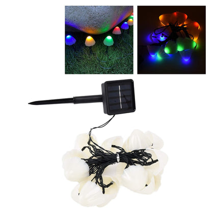Solar Light String Waterproof Outdoor Garden Landscape Light 20LEDs 8 Lighting ModesColorful Light V1294-YM0523-3119210272112