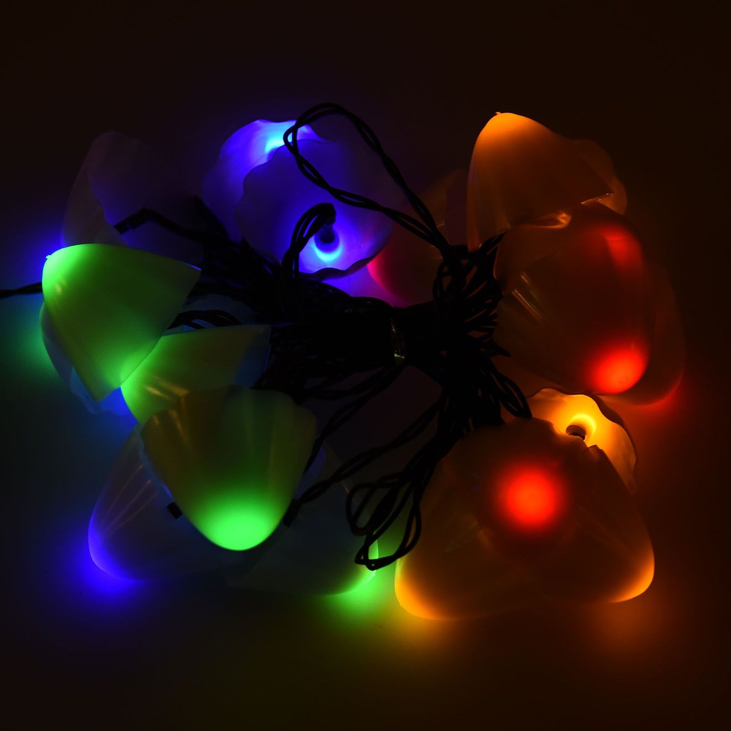 Solar Light String Waterproof Outdoor Garden Landscape Light 20LEDs 8 Lighting ModesColorful Light V1294-YM0523-3119210272112