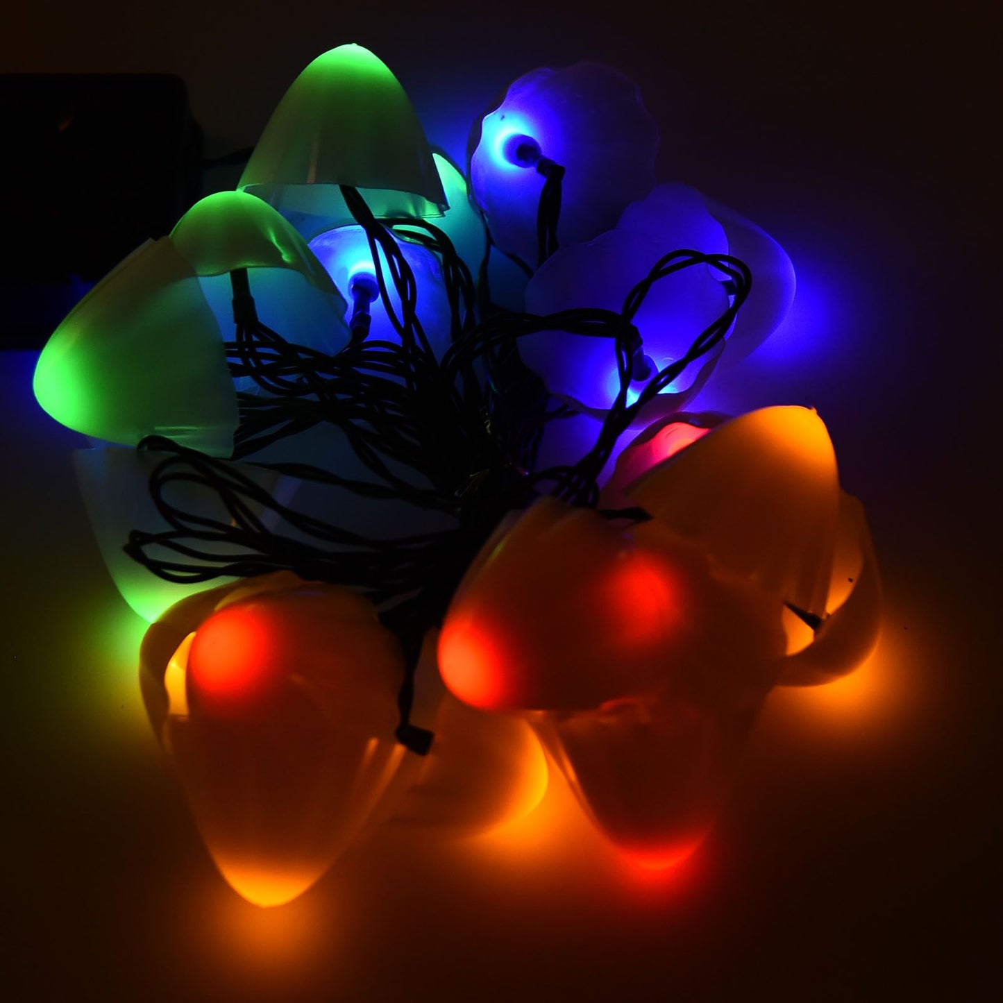 Solar Light String Waterproof Outdoor Garden Landscape Light 20LEDs 8 Lighting ModesColorful Light V1294-YM0523-3119210272112