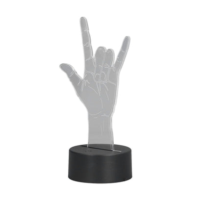 3D Sign Language I Love You Night Light Touch Control Adjustable USB Or Battery Powered Night Light for V1294-YM0523-3119210273011