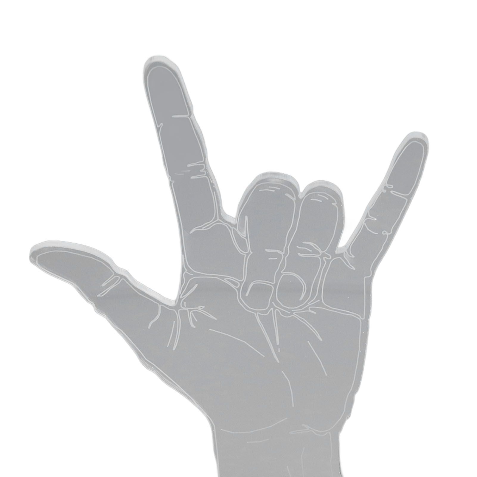 3D Sign Language I Love You Night Light Touch Control Adjustable USB Or Battery Powered Night Light for V1294-YM0523-3119210273011