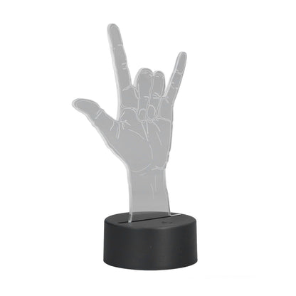 3D Sign Language I Love You Night Light Touch Control Adjustable USB Or Battery Powered Night Light for V1294-YM0523-3119210273011