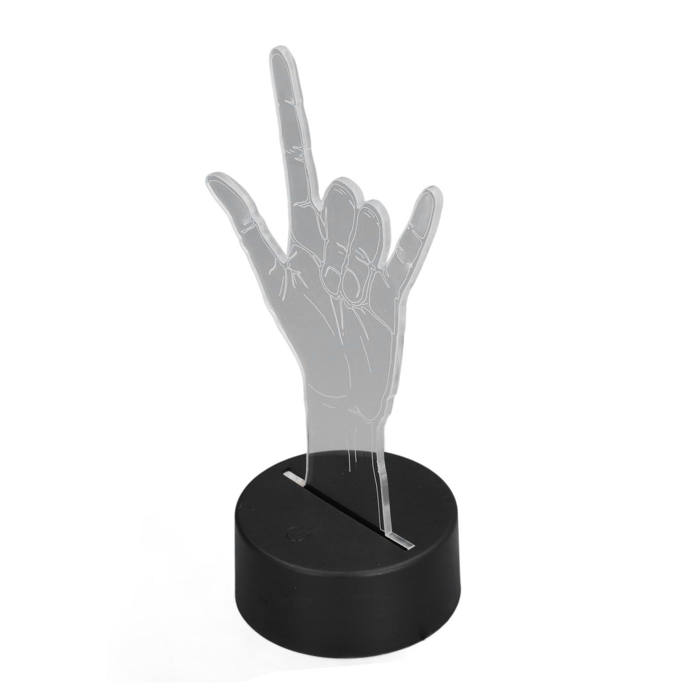 3D Sign Language I Love You Night Light Touch Control Adjustable USB Or Battery Powered Night Light for V1294-YM0523-3119210273011