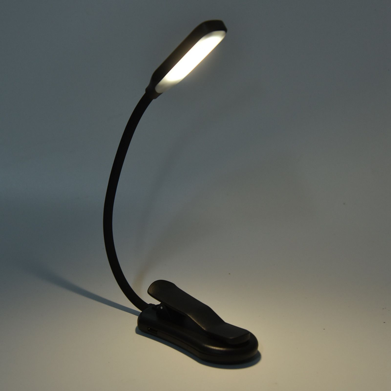 LED Book Light USB Charging 3 Gear Adjustable Reading Light Eye Protection Portable Desk Lamp V1294-YM0523-3119210273311