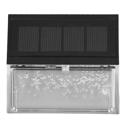 Solar Deck Lights Energy Saving Eco Friendly Warm Light RGB Intelligent Control IP56 Waterproof Fence Lights V1294-YM0523-3119210273811