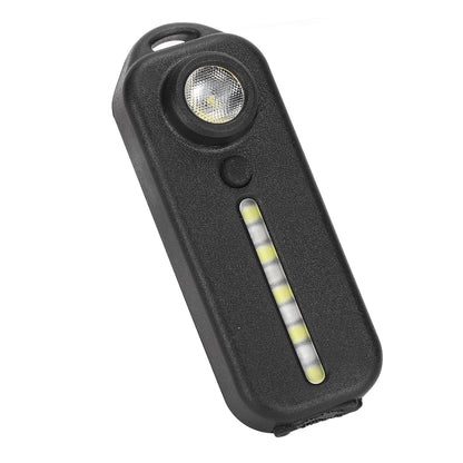LED Warning Shoulder Light IPX3 USB Charging Bicycle Tail Lamp with 5 Light Modes Night Riding Equipment V1294-YM0523-3119210275211