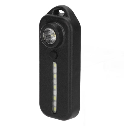 LED Warning Shoulder Light IPX3 USB Charging Bicycle Tail Lamp with 5 Light Modes Night Riding Equipment V1294-YM0523-3119210275211