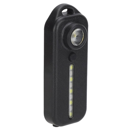 LED Warning Shoulder Light IPX3 USB Charging Bicycle Tail Lamp with 5 Light Modes Night Riding Equipment V1294-YM0523-3119210275211
