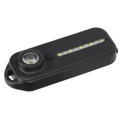 LED Warning Shoulder Light IPX3 USB Charging Bicycle Tail Lamp with 5 Light Modes Night Riding Equipment V1294-YM0523-3119210275211