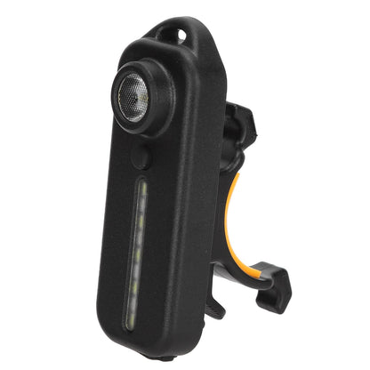 LED Warning Shoulder Light IPX3 USB Charging Bicycle Tail Lamp with 5 Light Modes Night Riding Equipment V1294-YM0523-3119210275211