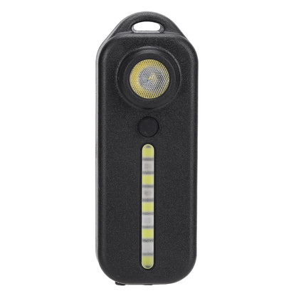 LED Warning Shoulder Light IPX3 USB Charging Bicycle Tail Lamp with 5 Light Modes Night Riding Equipment V1294-YM0523-3119210275211