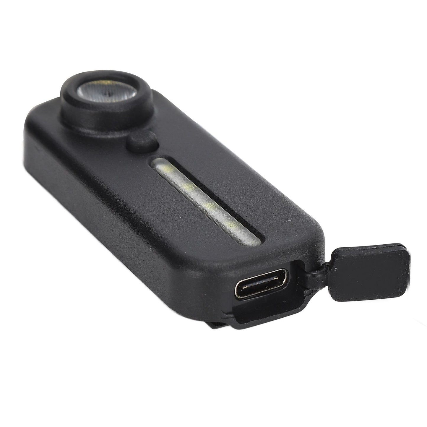 LED Warning Shoulder Light IPX3 USB Charging Bicycle Tail Lamp with 5 Light Modes Night Riding Equipment V1294-YM0523-3119210275211