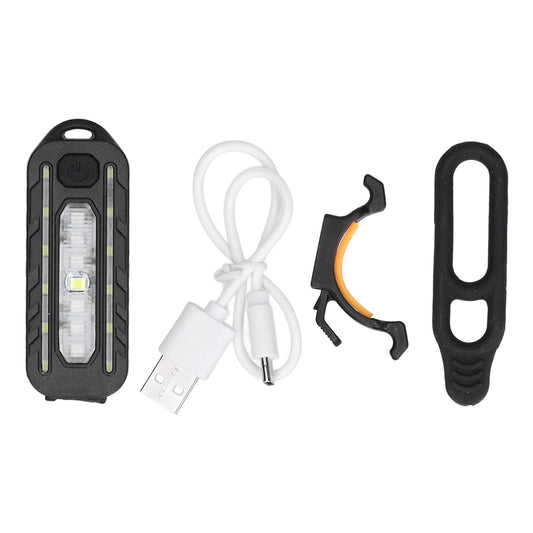 Bike Tail Light IPX3 Grade Waterproof USB Rechargeable LED Rear Bike Light for Mountain Bike V1294-YM0523-3119210275311