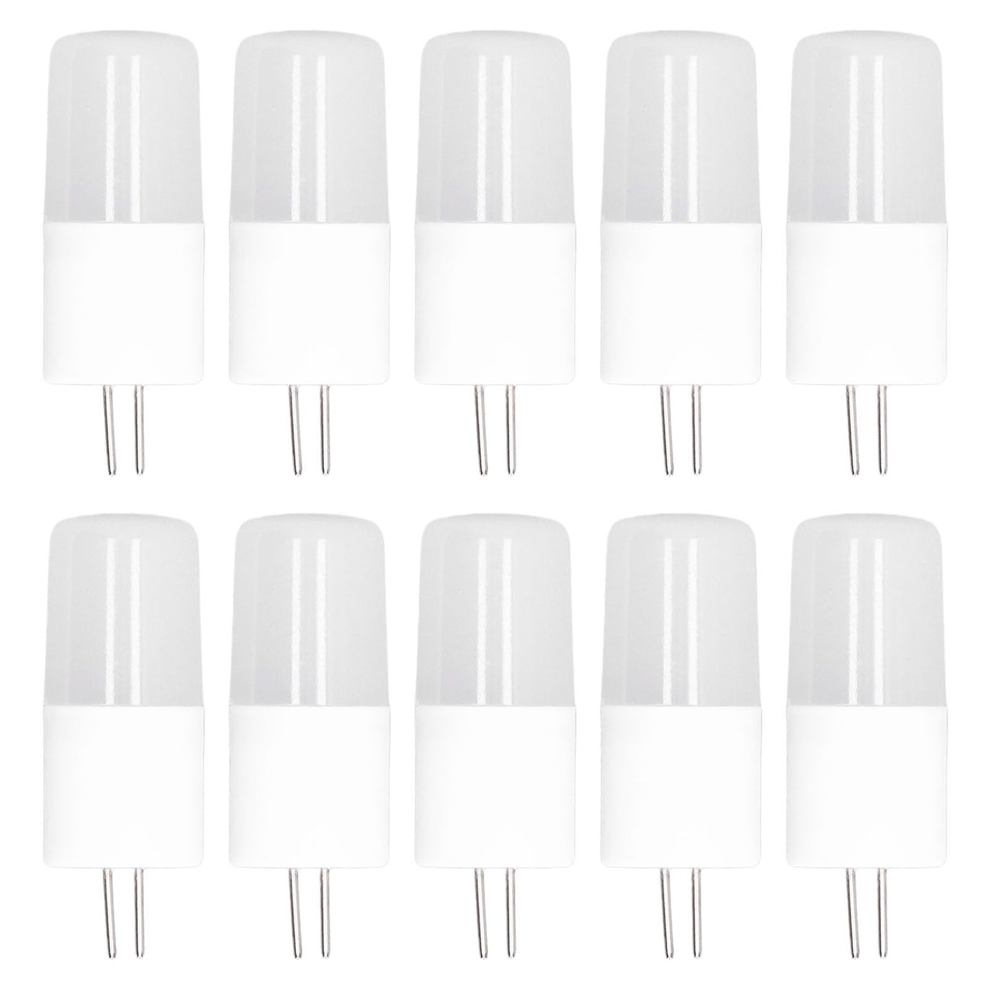10PCS G4 Light Bulb Warm White LED Light Ceiling Lamp Bulb AC12V Wall Lamp Bulb for Living Room Office V1294-YM0523-3119210279811