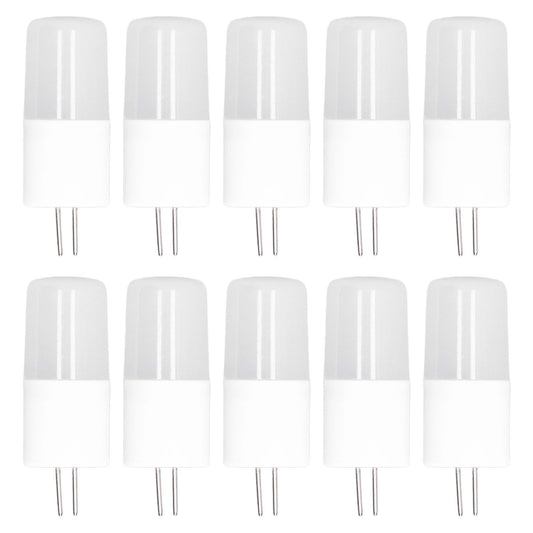 10PCS G4 Light Bulb Warm White LED Light Ceiling Lamp Bulb AC12V Wall Lamp Bulb for Living Room Office V1294-YM0523-3119210279811