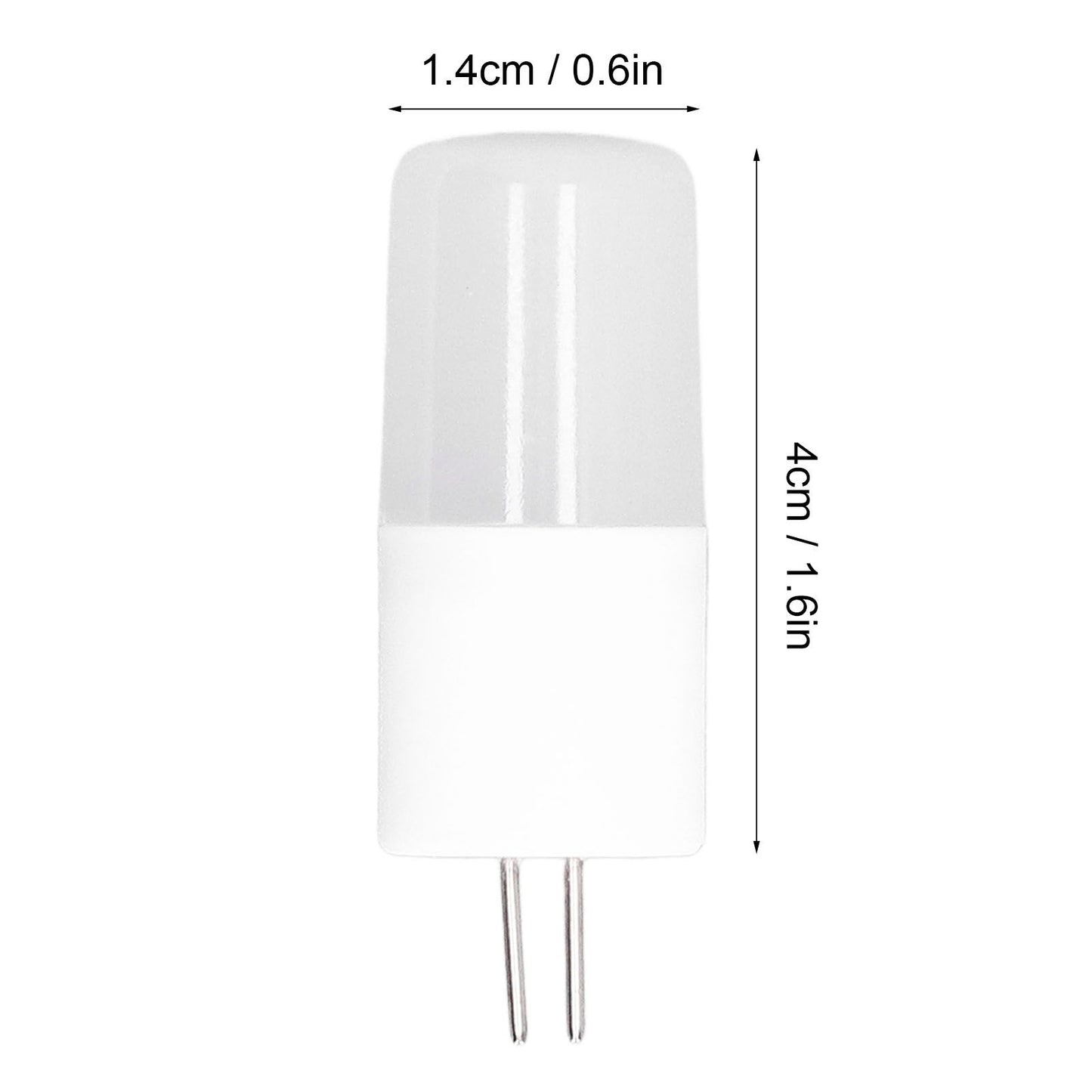 10PCS G4 Light Bulb Warm White LED Light Ceiling Lamp Bulb AC12V Wall Lamp Bulb for Living Room Office V1294-YM0523-3119210279811