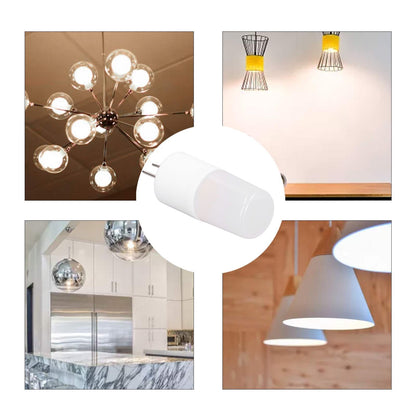 10PCS G4 Light Bulb Warm White LED Light Ceiling Lamp Bulb AC12V Wall Lamp Bulb for Living Room Office V1294-YM0523-3119210279811