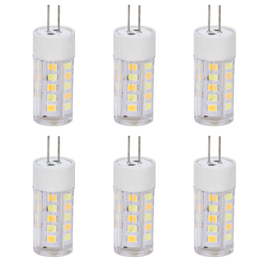 6PCS G4 Light Bulb 3 Light Color 220V Small Ceiling Lamp Bulb Wall Lamp Bulb for Home OfficeG4 3W 32LED V1294-YM0523-3119210280111