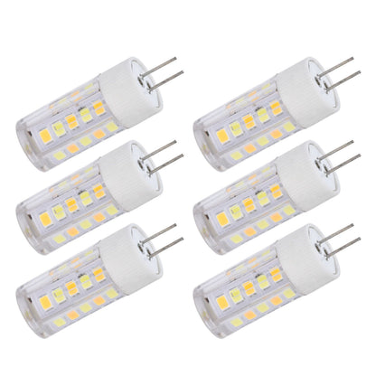 6PCS G4 Light Bulb 3 Light Color 220V Small Ceiling Lamp Bulb Wall Lamp Bulb for Home OfficeG4 3W 32LED V1294-YM0523-3119210280111