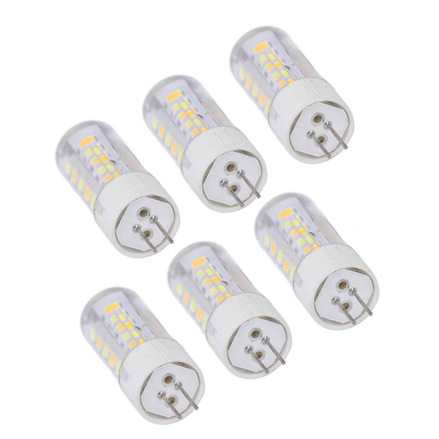 6PCS G4 Light Bulb 3 Light Color 220V Small Ceiling Lamp Bulb Wall Lamp Bulb for Home OfficeG4 3W 32LED V1294-YM0523-3119210280111