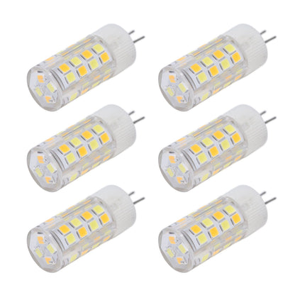 6PCS G4 Light Bulb 3 Light Color 220V Small Ceiling Lamp Bulb Wall Lamp Bulb for Home OfficeG4 5W 52LED V1294-YM0523-3119210280112