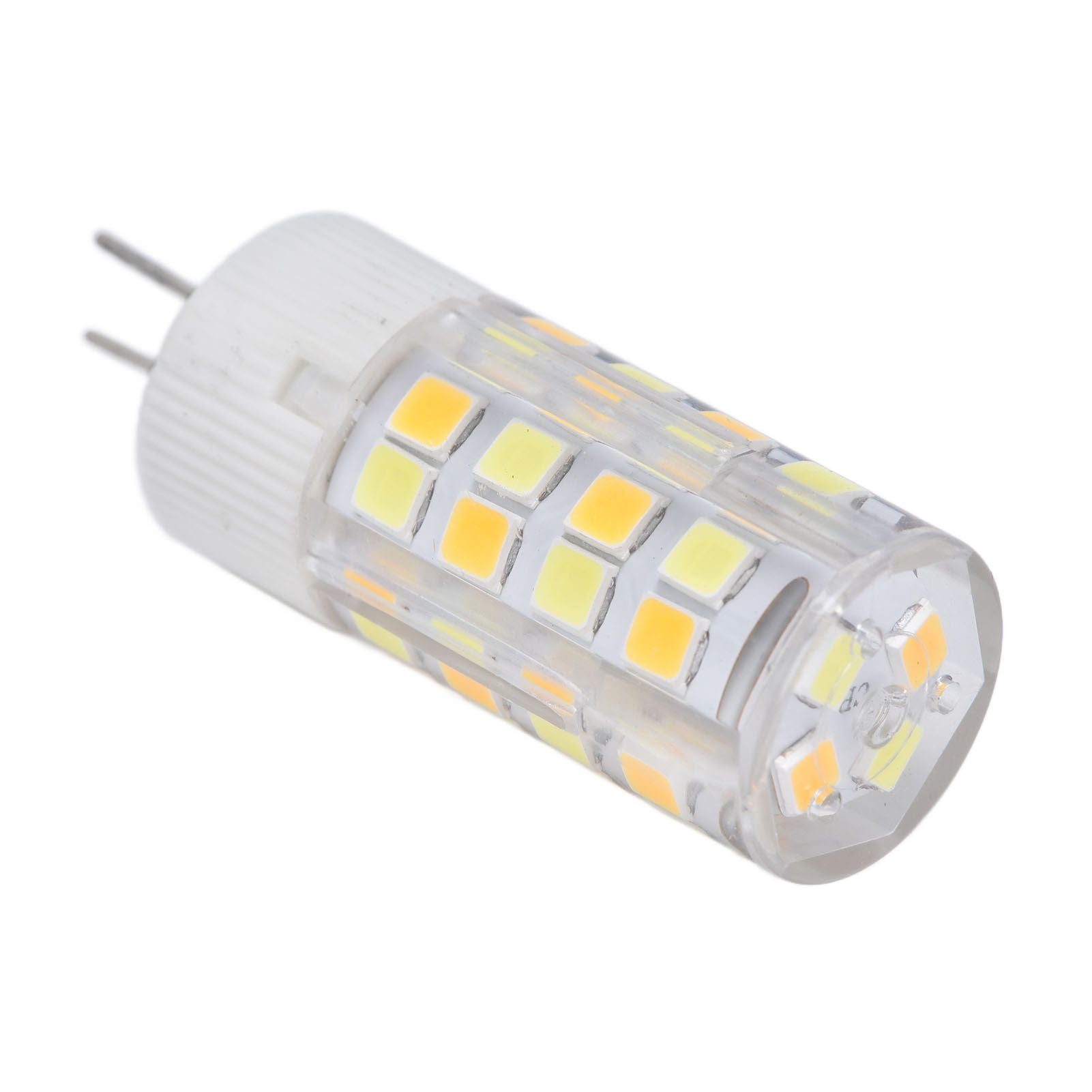 6PCS G4 Light Bulb 3 Light Color 220V Small Ceiling Lamp Bulb Wall Lamp Bulb for Home OfficeG4 5W 52LED V1294-YM0523-3119210280112