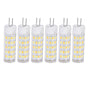6PCS G4 Light Bulb 3 Light Color 220V Small Ceiling Lamp Bulb Wall Lamp Bulb for Home OfficeG4 7W 64LED V1294-YM0523-3119210280113
