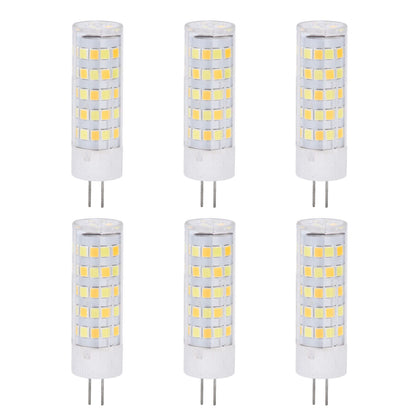 6PCS G4 Light Bulb 3 Light Color 220V Small Ceiling Lamp Bulb Wall Lamp Bulb for Home OfficeG4 7W 64LED V1294-YM0523-3119210280113