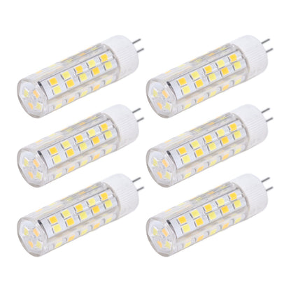 6PCS G4 Light Bulb 3 Light Color 220V Small Ceiling Lamp Bulb Wall Lamp Bulb for Home OfficeG4 7W 64LED V1294-YM0523-3119210280113