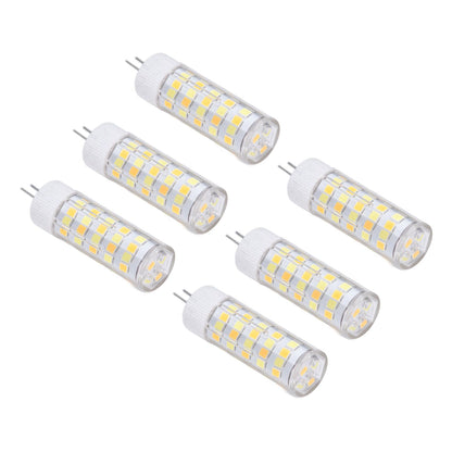 6PCS G4 Light Bulb 3 Light Color 220V Small Ceiling Lamp Bulb Wall Lamp Bulb for Home OfficeG4 7W 64LED V1294-YM0523-3119210280113