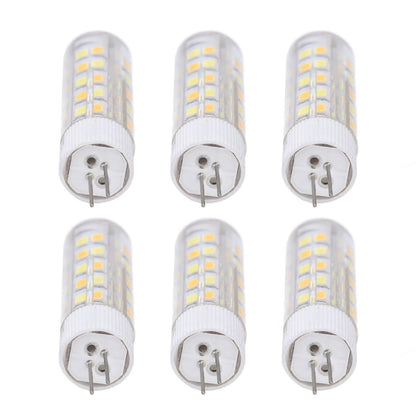 6PCS G4 Light Bulb 3 Light Color 220V Small Ceiling Lamp Bulb Wall Lamp Bulb for Home OfficeG4 7W 64LED V1294-YM0523-3119210280113