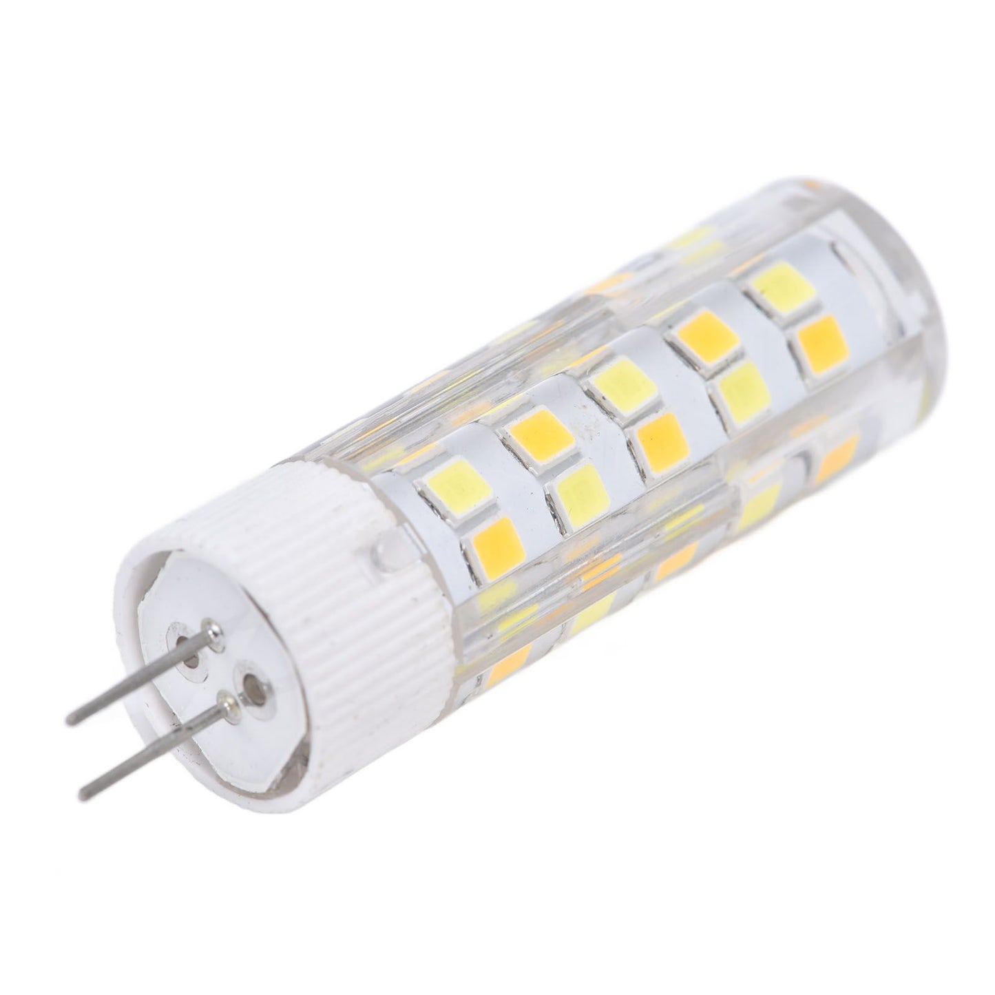6PCS G4 Light Bulb 3 Light Color 220V Small Ceiling Lamp Bulb Wall Lamp Bulb for Home OfficeG4 7W 64LED V1294-YM0523-3119210280113