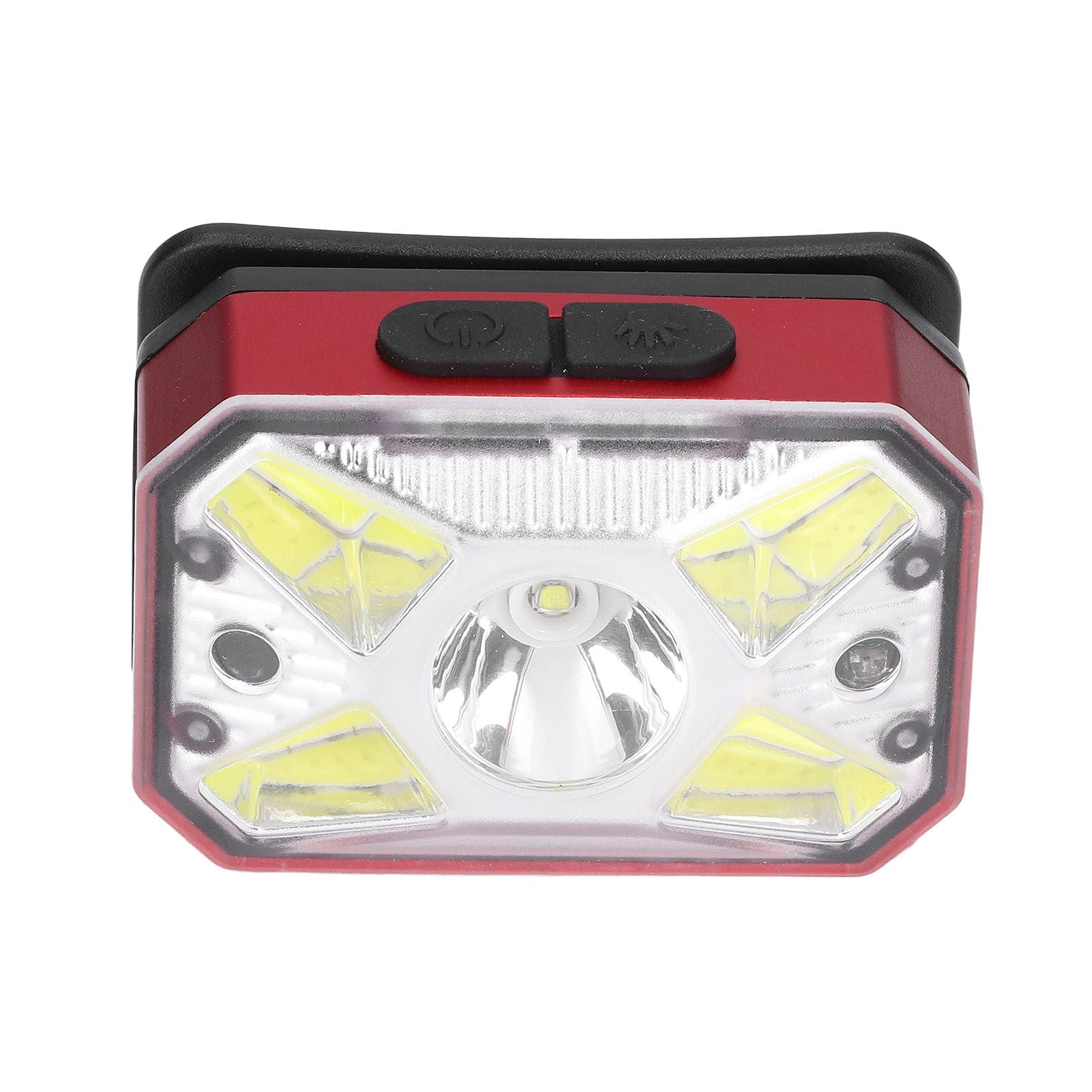 LED Headlight Outdoor COB Induction Headlight USB Charging Head Flashlight for Night RunningRed V1294-YM0523-3119210280611