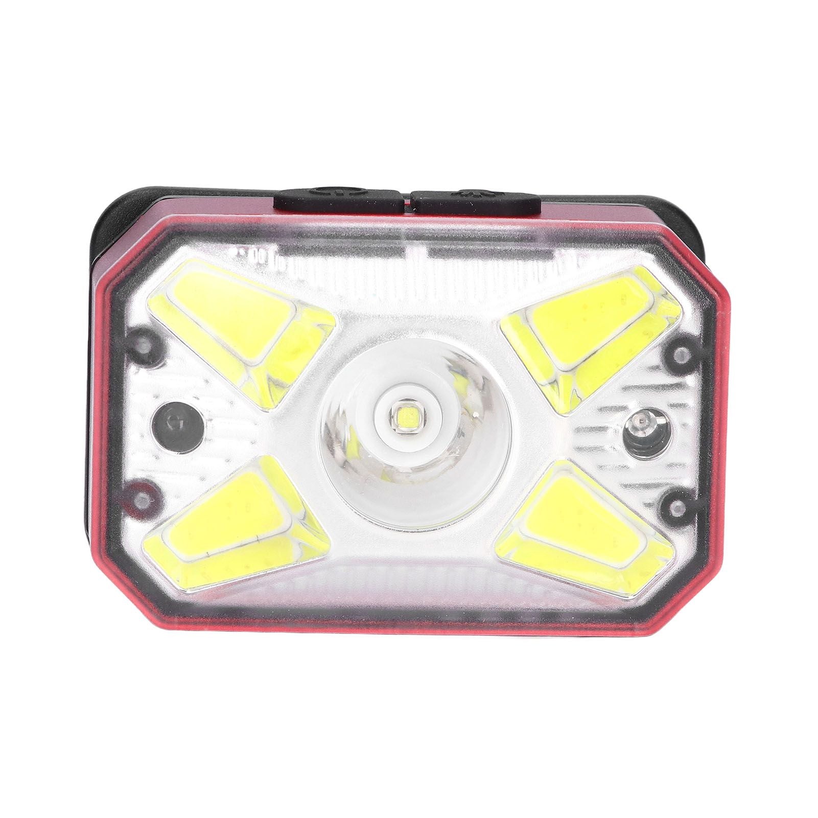 LED Headlight Outdoor COB Induction Headlight USB Charging Head Flashlight for Night RunningRed V1294-YM0523-3119210280611