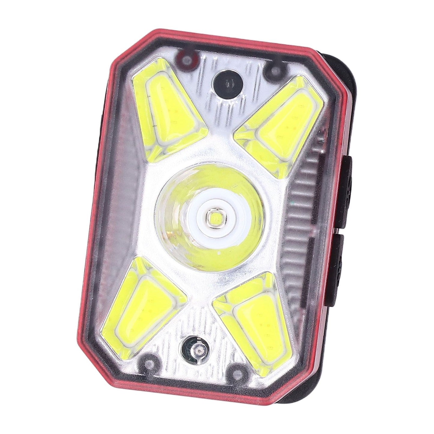 LED Headlight Outdoor COB Induction Headlight USB Charging Head Flashlight for Night RunningRed V1294-YM0523-3119210280611