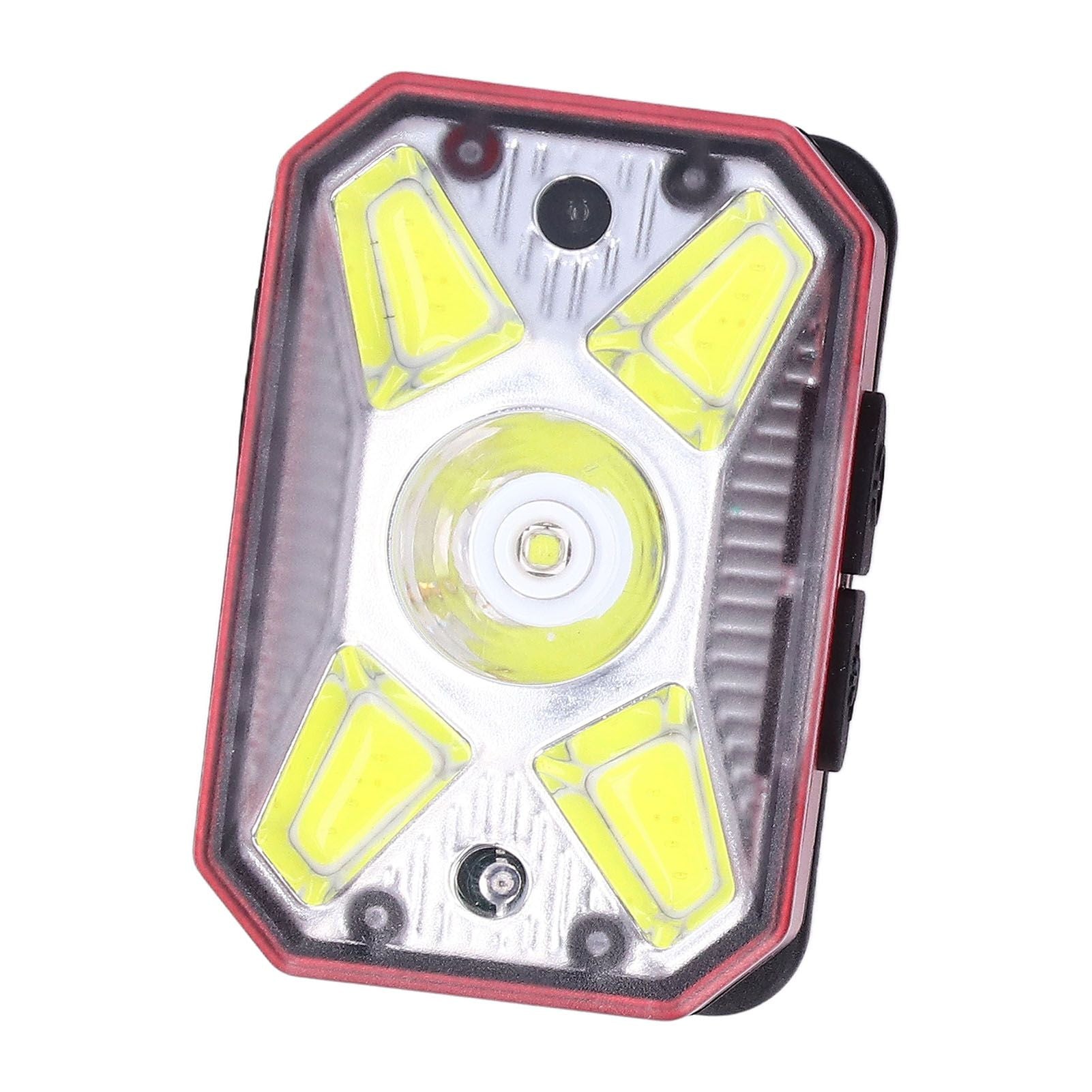 LED Headlight Outdoor COB Induction Headlight USB Charging Head Flashlight for Night RunningRed V1294-YM0523-3119210280611