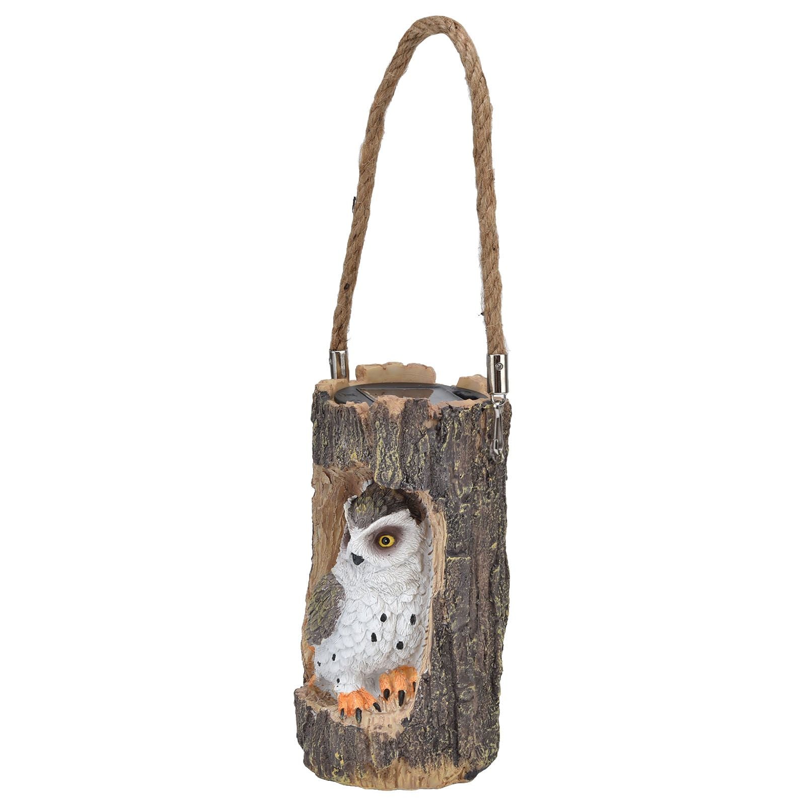 Owl Solar Light IP67 Waterproof High Simulation Eco Friendly Energy Saving Durable Resin Solar Hanging Lights V1294-YM0523-3119210338911