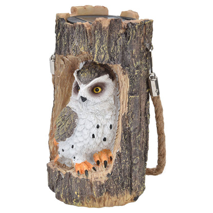Owl Solar Light IP67 Waterproof High Simulation Eco Friendly Energy Saving Durable Resin Solar Hanging Lights V1294-YM0523-3119210338911