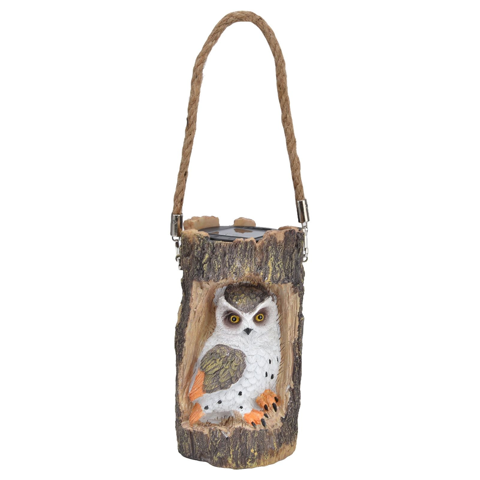 Owl Solar Light IP67 Waterproof High Simulation Eco Friendly Energy Saving Durable Resin Solar Hanging Lights V1294-YM0523-3119210338911