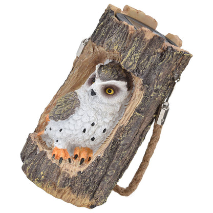 Owl Solar Light IP67 Waterproof High Simulation Eco Friendly Energy Saving Durable Resin Solar Hanging Lights V1294-YM0523-3119210338911