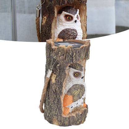 Owl Solar Light IP67 Waterproof High Simulation Eco Friendly Energy Saving Durable Resin Solar Hanging Lights V1294-YM0523-3119210338911