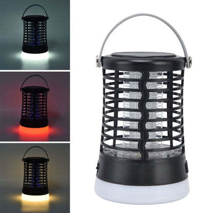 Electric Mosquito Light USB Charging Mosquito Trap Lamp with 3 Light Colors for Bedroom Kitchen Office Garden V1294-YM0523-3119210340611