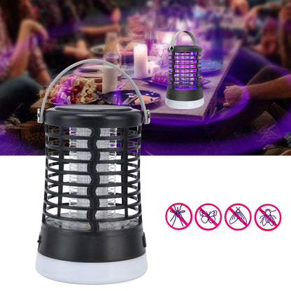 Electric Mosquito Light USB Charging Mosquito Trap Lamp with 3 Light Colors for Bedroom Kitchen Office Garden V1294-YM0523-3119210340611