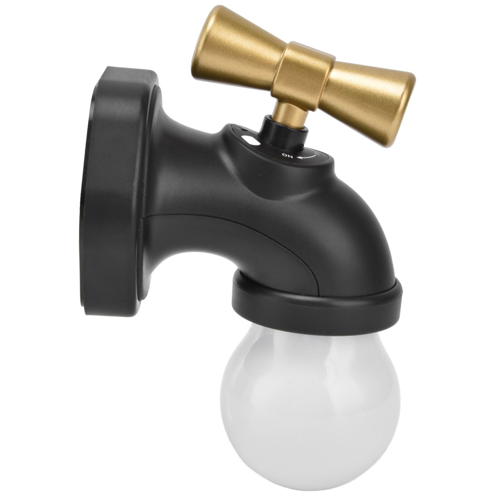 Creative LED Faucet Night Light USB Charging Voice Controlled Induction Bedside Lamp for Corridor V1294-YM0523-3119210340911