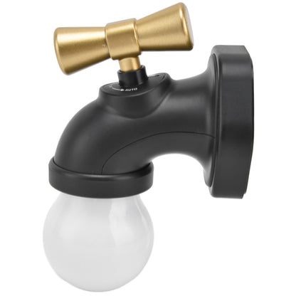 Creative LED Faucet Night Light USB Charging Voice Controlled Induction Bedside Lamp for Corridor V1294-YM0523-3119210340911