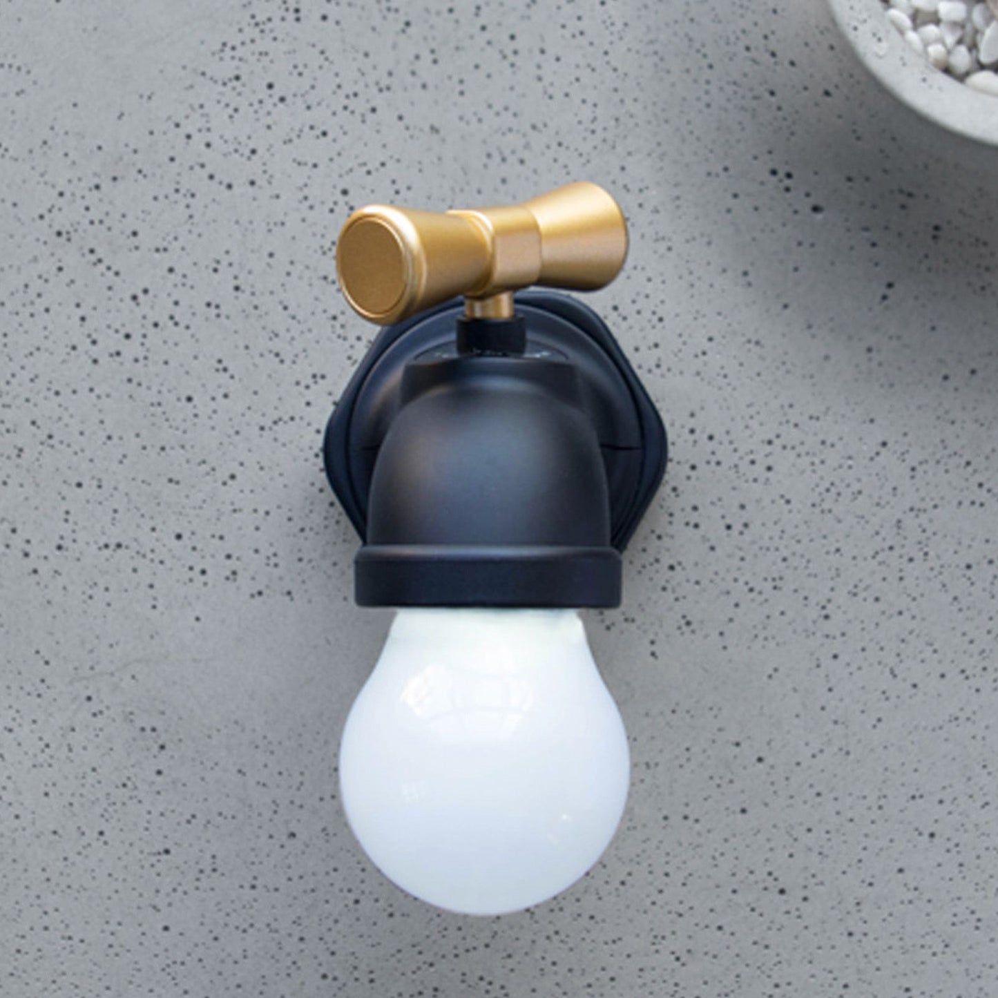 Creative LED Faucet Night Light USB Charging Voice Controlled Induction Bedside Lamp for Corridor V1294-YM0523-3119210340911
